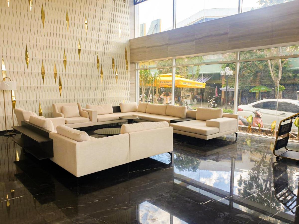 Diamond Stars Ben Tre Hotel Eksteriør bilde Lobby